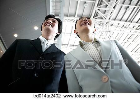 Stock Image - woman, person, Asian, Korean, oriental, associate. Fotosearch