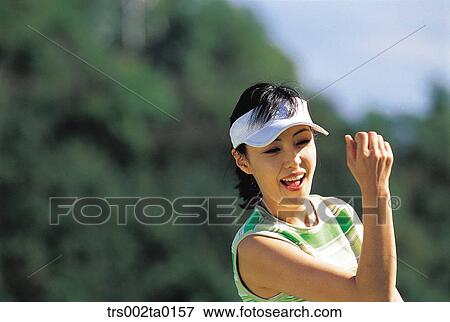 person, Oriental, Korean, one person, woman, outdoor, daylight View Large Photo Image Stock Photo - person, Oriental, Korean, one person, woman, outdoor, daylight. Fotosearch