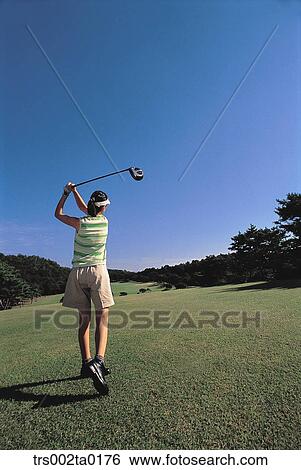 person, Oriental, Korean, one person, woman, outdoor, golf View Large Photo Image Stock Photograph - person, Oriental, Korean, one person, woman, outdoor, golf. Fotosearch
