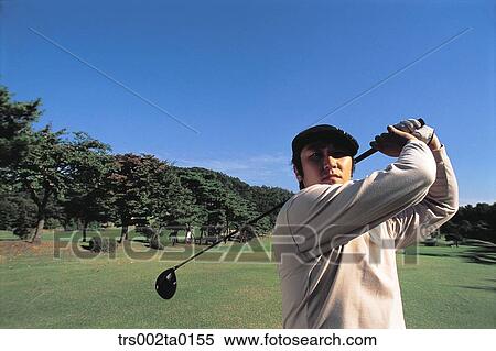 person, Oriental, Korean, one person, outdoor, golf View Large Photo Image Stock Photography - person, Oriental, Korean, one person, outdoor, golf. Fotosearch