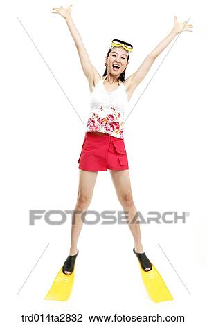 person, Oriental, Korean, one person, woman, summer, vacation View Large Photo Image Stock Image - person, Oriental, Korean, one person, woman, summer, vacation. Fotosearch