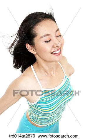 person, Oriental, Korean, one person, woman, summer, vacation View Large Photo Image Stock Image - person, Oriental, Korean, one person, woman, summer, vacation. Fotosearch