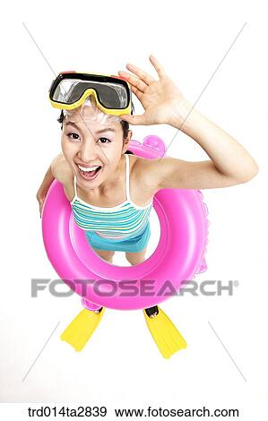person, Oriental, Korean, one person, woman, summer, vacation View Large Photo Image Stock Photo - person, Oriental, Korean, one person, woman, summer, vacation. Fotosearch