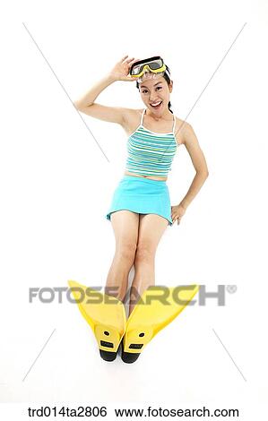person, Oriental, Korean, one person, woman, summer, vacation View Large Photo Image Stock Photograph - person, Oriental, Korean, one person, woman, summer, vacation. Fotosearch