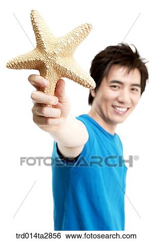 Stock Photograph - person, Oriental, Korean, one person, summer, vacation. Fotosearch