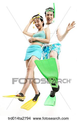 person, Oriental, Korean, two people, woman, summer View Large Photo Image Picture - person, Oriental, Korean, two people, woman, summer. Fotosearch