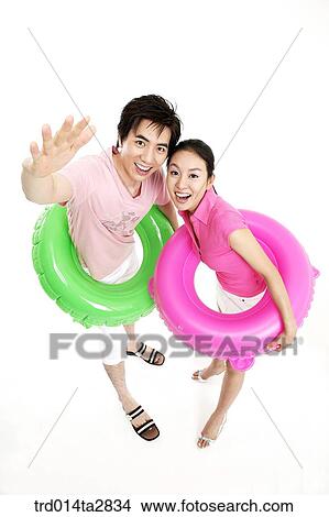 person, Oriental, Korean, two people, woman, summer View Large Photo Image Picture - person, Oriental, Korean, two people, woman, summer. Fotosearch