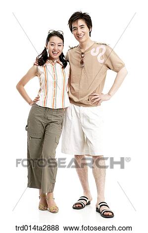 person, Oriental, Korean, two people, woman, summer View Large Photo Image Stock Photo - person, Oriental, Korean, two people, woman, summer. Fotosearch