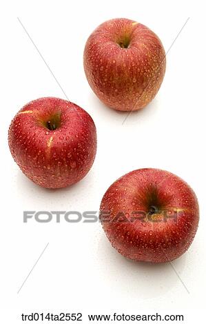 Stock Image - food, fruit, apple, close up, object. Fotosearch