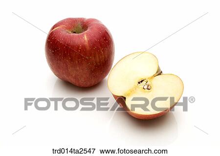 Stock Photo - food, fruit, apple, close up, object. Fotosearch
