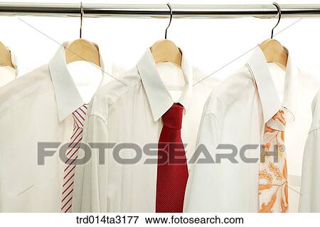 Stock Photo - fashion, fashion accessories, accessories, fashion item, men's clothes, necktie, many suit. Fotosearch