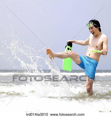 person, Korean, summering, vacation, Oriental, one person View Large Photo Image Stock Image - person, Korean, summering, vacation, Oriental, one person. Fotosearch