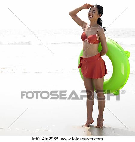 person, Korean, summering, vacation, Oriental, one person, woman View Large Photo Image Stock Photography - person, Korean, summering, vacation, Oriental, one person, woman. Fotosearch
