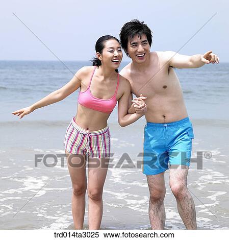 person, Korean, summering, vacation, Oriental, two people, woman View Large Photo Image Stock Photography - person, Korean, summering, vacation, Oriental, two people, woman. Fotosearch