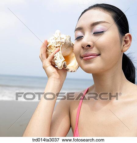 sound, hearing, person, Korean, summering, vacation View Large Photo Image Stock Photo - sound, hearing, person, Korean, summering, vacation. Fotosearch