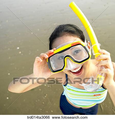 swimming goggles, gesture, action, posture, person, Korean, summering View Large Photo Image Stock Photograph - swimming goggles, gesture, action, posture, person, Korean, summering. Fotosearch