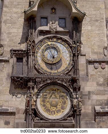 A clock tower in Prague, Czech View Large Photo Image Stock Image - A clock tower in Prague, Czech. Fotosearch