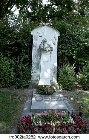 Stock Image - A garden of a grave, Austria. Fotosearch