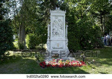 Stock Image - A grave of Franz Peter Schubert, Austria. Fotosearch