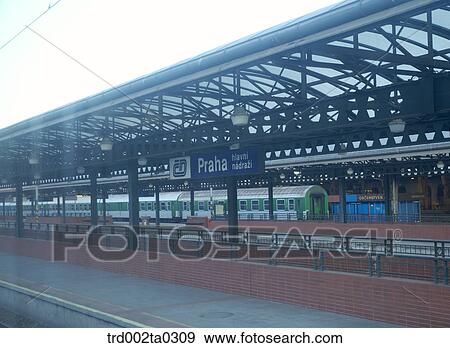 A station in Prague, Czech View Large Photo Image Stock Photo - A station in Prague, Czech. Fotosearch