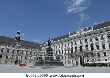 Stock Photograph - A statue in front of a museum. Fotosearch