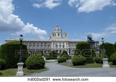 Stock Image - A view in front of a museum. Fotosearch