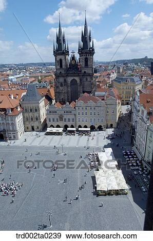 Kostel Panny Marie Pred Tynem in Prague, Czech View Large Photo Image Stock Photo - Kostel Panny Marie Pred Tynem in Prague, Czech. Fotosearch