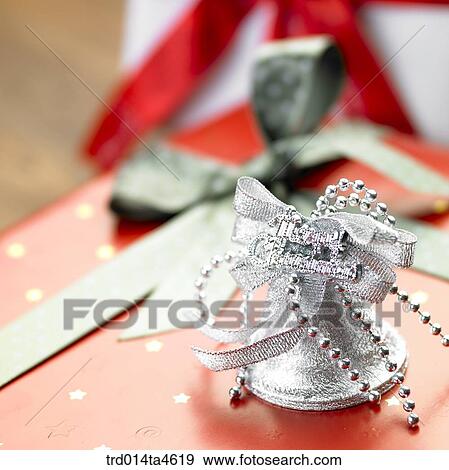 Christmas Gift box View Large Photo Image Stock Photo - Christmas Gift box. Fotosearch