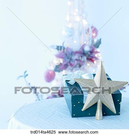 Stock Photography - Christmas stuff, a gift box. Fotosearch