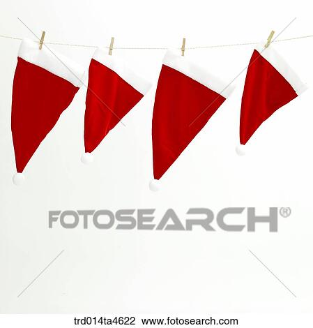 Christmas stuff, Santa Claus' hat View Large Photo Image Stock Image - Christmas stuff, Santa Claus' hat. Fotosearch