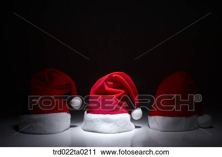 Christmas stuff, Santa Claus' hat View Large Photo Image Stock Image - Christmas stuff, Santa Claus' hat. Fotosearch