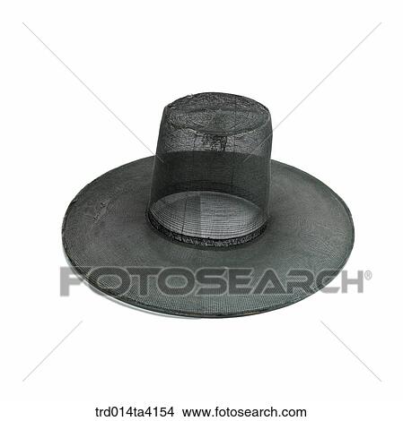 Picture - bamboo hat, object, antique, living article, folk, Korean tradition, tradition. Fotosearch