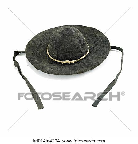 Picture - policeman hat, object, antique, living article, folk, Korean tradition, tradition. Fotosearch