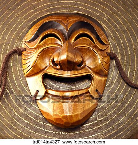 Korean traditional mask, antique, lifestyle object, folk, Korean tradition, tradition, Korea View Large Photo Image Stock Photo - Korean traditional mask, antique, lifestyle object, folk, Korean tradition, tradition, Korea. Fotosearch