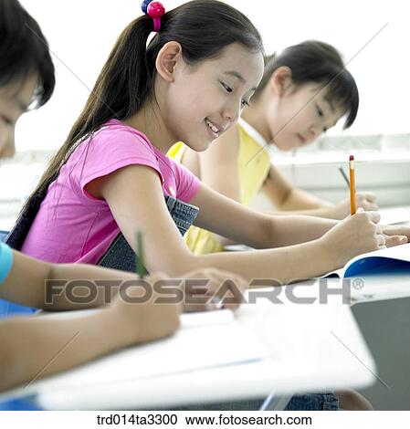 Children taking notes View Large Photo Image Stock Image - Children taking notes. Fotosearch