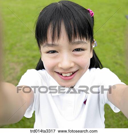 One Chiled, Girl View Large Photo Image Stock Photo - One Chiled, Girl. Fotosearch