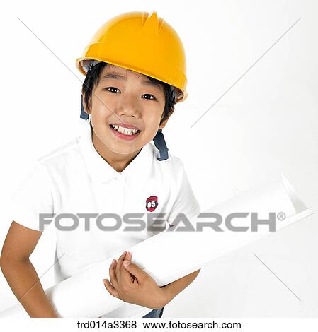 Boy hoping to be architech View Large Photo Image Stock Photo - Boy hoping to be architech. Fotosearch