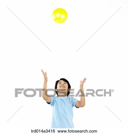 boy playing with ball View Large Photo Image Stock Photograph - boy playing with ball. Fotosearch