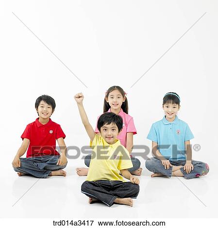 children raising hands View Large Photo Image Stock Photo - children raising hands. Fotosearch