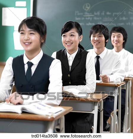 Students taking class in the classroom View Large Photo Image Stock Photo - Students taking class in the classroom. Fotosearch