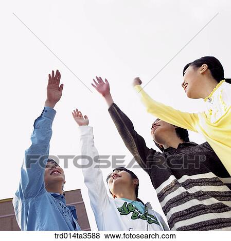 students gatherd for cheering View Large Photo Image Stock Photo - students gatherd for cheering. Fotosearch