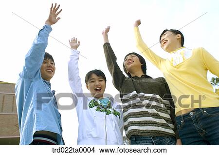 Teens gatherd for cheering up View Large Photo Image Picture - Teens gatherd for cheering up. Fotosearch