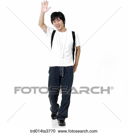 Greeting teens in their way to school View Large Photo Image Stock Image - Greeting teens in their way to school. Fotosearch