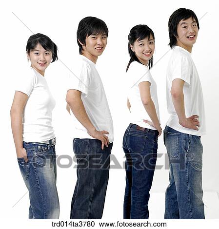 Side of posing teen View Large Photo Image Stock Image - Side of posing teen. Fotosearch