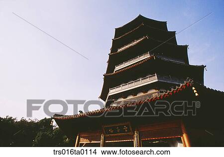 China, Hangzhou, pagoda View Large Photo Image Picture - China, Hangzhou, pagoda. Fotosearch