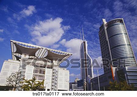 Stock Photo - China, Shanghai, architecture and building. Fotosearch