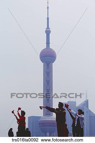China, Shanghai, Chinese people erercising in the morning View Large Photo Image Stock Image - China, Shanghai, Chinese people erercising in the morning. Fotosearch