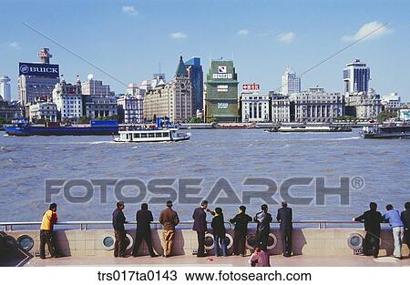 China, Shanghai, river and shanghai downtown viewed from Pudong View Large Photo Image Stock Image - China, Shanghai, river and shanghai downtown viewed from Pudong. Fotosearch
