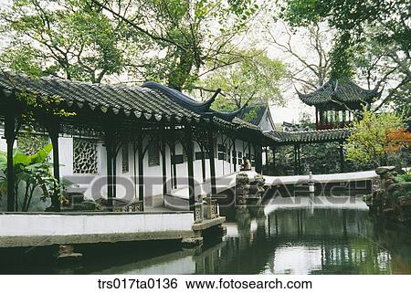 China, Suzhou, landscape of the park View Large Photo Image Stock Photograph - China, Suzhou, landscape of the park. Fotosearch