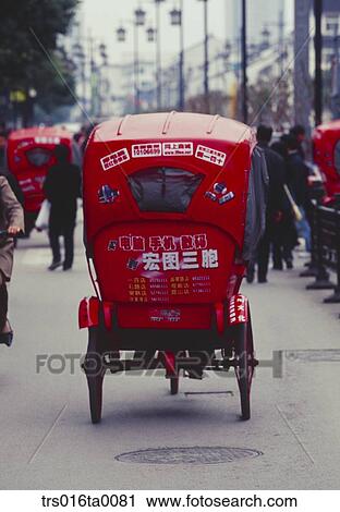 China, Suzhou, rickshaws on the street View Large Photo Image Stock Image - China, Suzhou, rickshaws on the street. Fotosearch